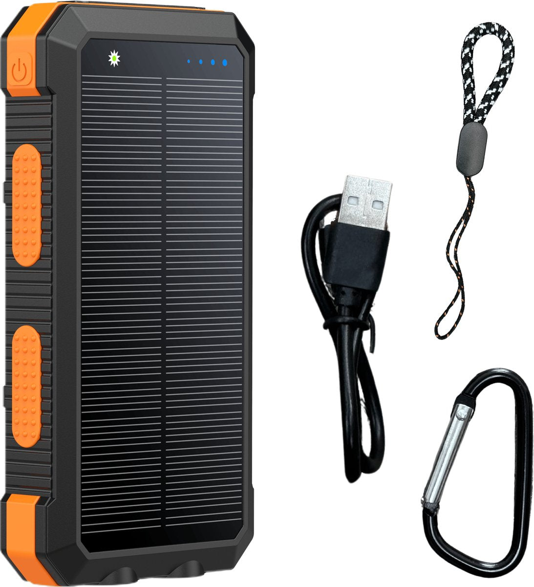 SimpSune - Solar Powerbank met Magsafe Zwart 24000mAh