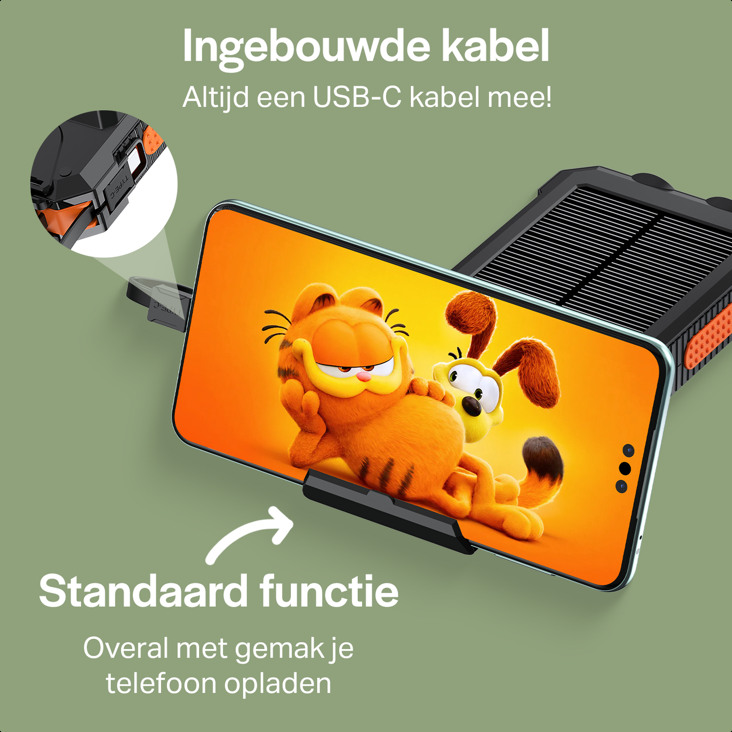 SimpSune - Solar Powerbank - 24000mAh - simpsune