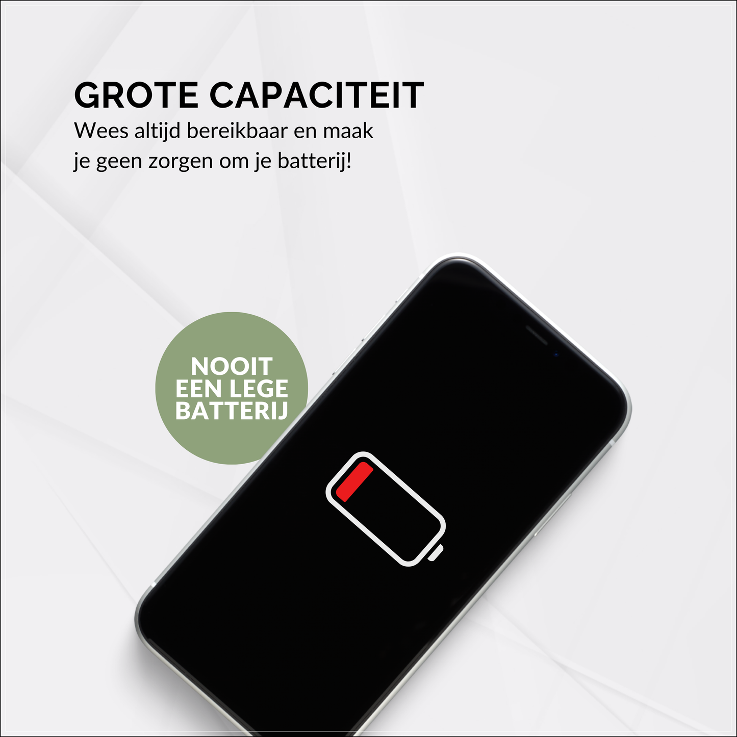 SimpSune - Solar Powerbank met Magsafe Zwart 24000mAh