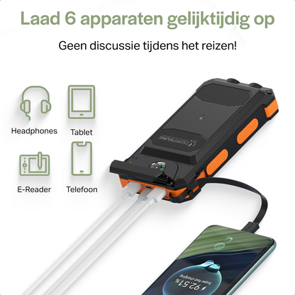 SimpSune - Solar Powerbank - 24000mAh - simpsune